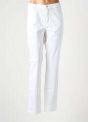 Pantalon slim blanc LCDN pour femme seconde vue