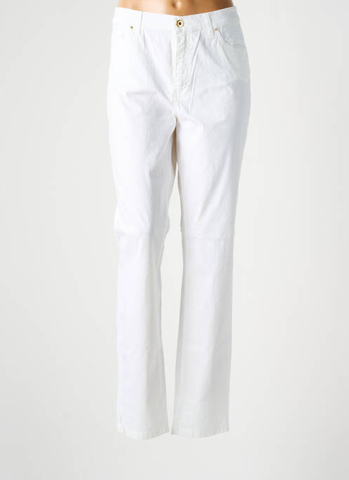 Pantalon slim stretch taille normale beige LCDN femme
