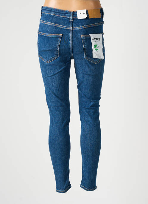 Jeans coupe slim bleu AWARE BY VERO MODA pour femme