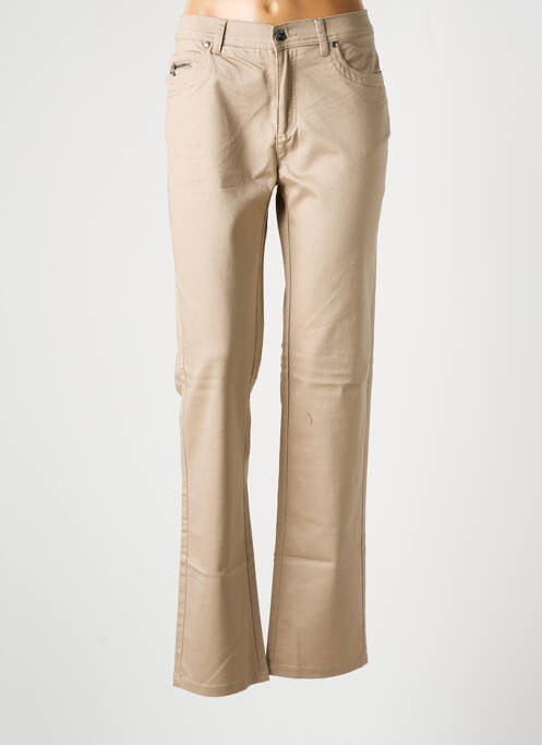 Pantalon droit beige JENSEN pour femme