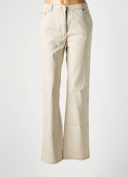 Pantalon droit beige JENSEN pour femme