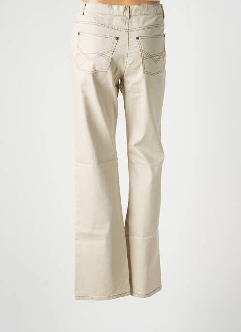 Pantalon droit beige JENSEN pour femme