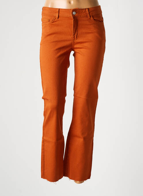 Pantalon flare orange AWARE BY VERO MODA pour femme