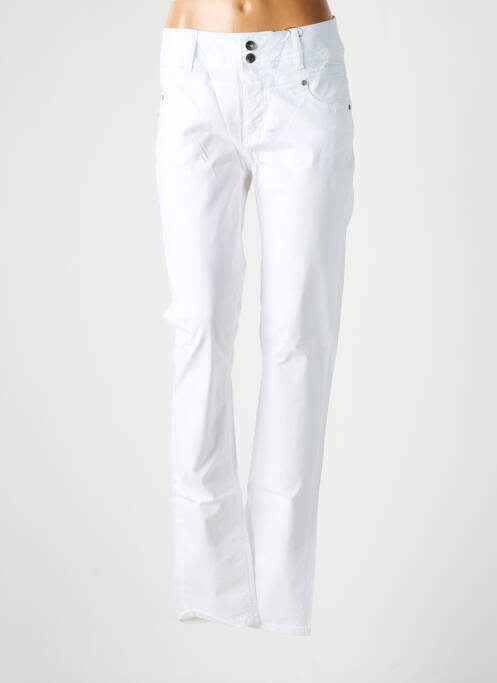 Pantalon slim blanc JENSEN pour femme