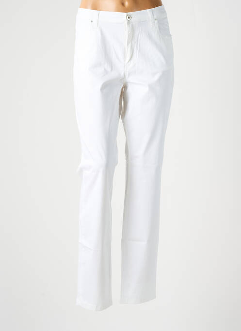 Pantalon slim blanc LCDN pour femme