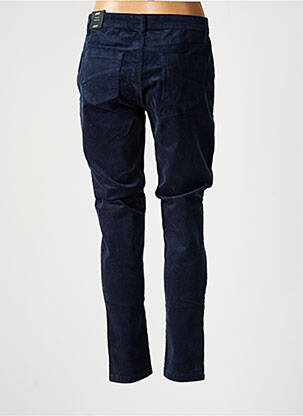 Pantalon slim poches bleu JENSEN femme