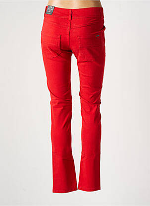 Pantalon slim poches orange JENSEN femme
