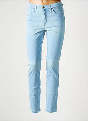 Jeans coupe slim poches bleu LCDN femme