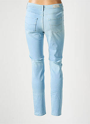 Jeans coupe slim poches bleu LCDN femme