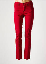Pantalon slim poches rouge LCDN femme