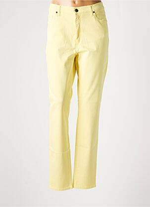 Pantalon slim poches jaune LCDN femme