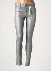 Pantalon 7/8 argent VERO MODA pour femme seconde vue