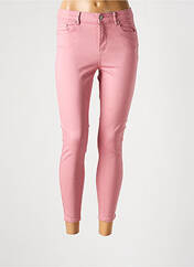 Pantalon 7/8 rose VERO MODA pour femme seconde vue