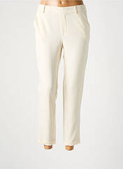 Pantalon slim beige VERO MODA pour femme seconde vue