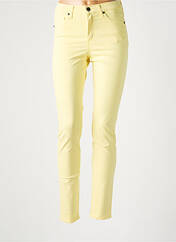 Pantalon slim jaune LCDN pour femme seconde vue