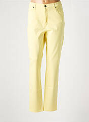 Pantalon slim jaune LCDN pour femme seconde vue