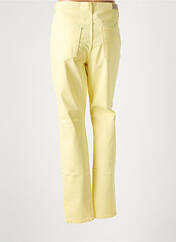 Pantalon slim jaune LCDN pour femme seconde vue