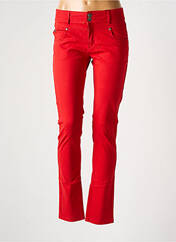 Pantalon slim orange JENSEN pour femme seconde vue