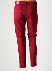 Pantalon slim rouge JENSEN pour femme seconde vue