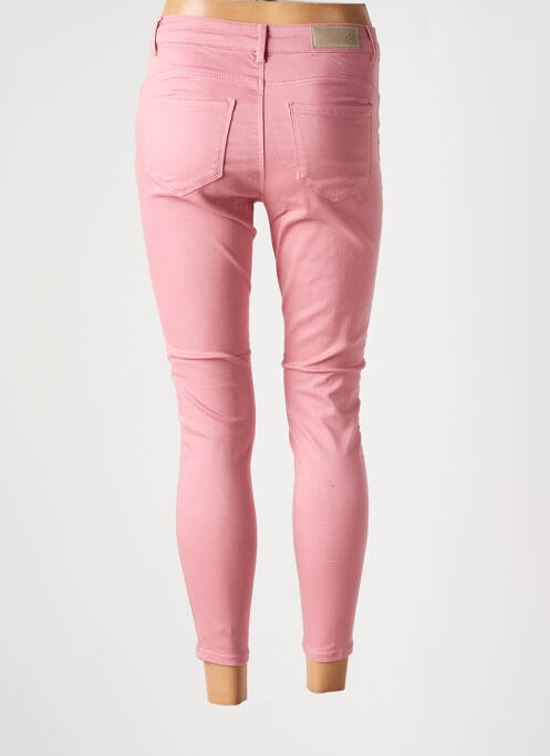 Pantalon 7/8 rose VERO MODA pour femme
