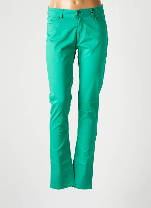 Pantalon droit vert JENSEN pour femme