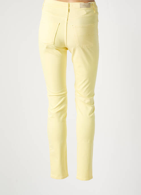 Pantalon slim jaune LCDN pour femme