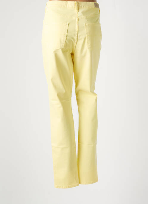 Pantalon slim jaune LCDN pour femme