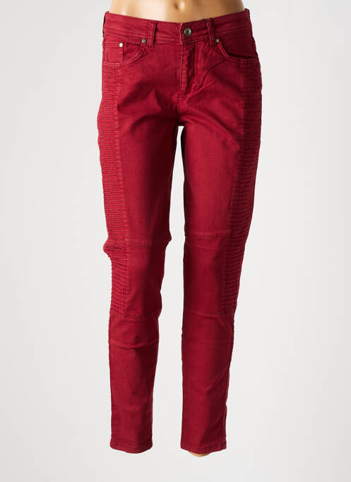 Pantalon slim rouge JENSEN pour femme