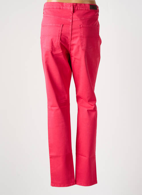Pantalon slim rouge LCDN pour femme