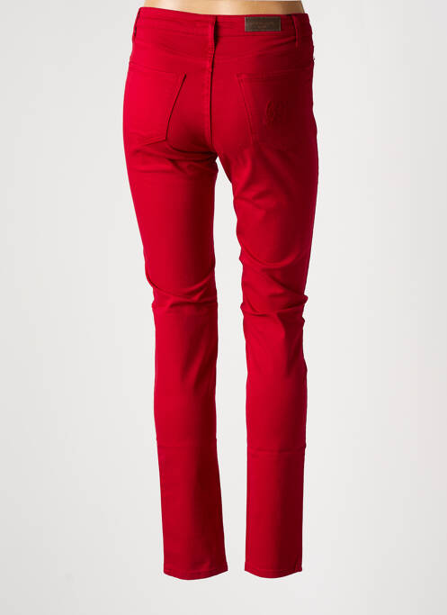 Pantalon slim rouge LCDN femme