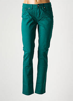 Pantalon slim poches vert JENSEN femme