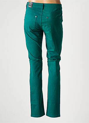 Pantalon slim poches vert JENSEN femme