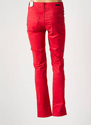 Pantalon slim poches rouge JENSEN femme
