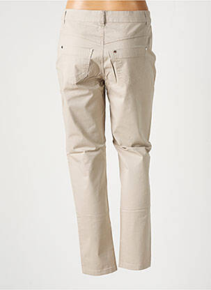 Pantalon slim poches beige JENSEN femme