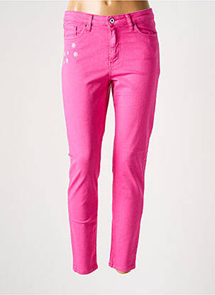 Pantalon slim poches rose LCDN femme
