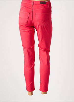 Pantalon slim poches rouge LCDN femme