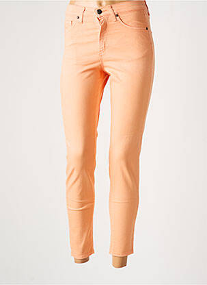 Pantalon 7/8 orange LCDN pour femme