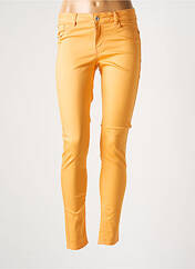 Pantalon droit orange VERO MODA pour femme seconde vue