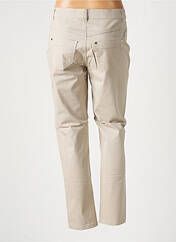 Pantalon slim beige JENSEN pour femme seconde vue