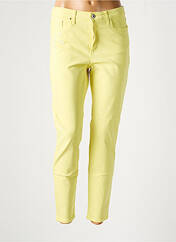 Pantalon slim jaune LCDN pour femme seconde vue