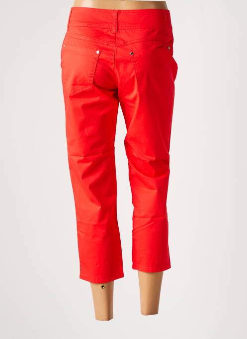 Pantacourt orange JENSEN pour femme