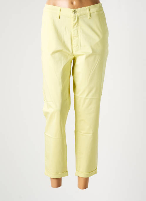 Pantalon 7/8 jaune LCDN pour femme