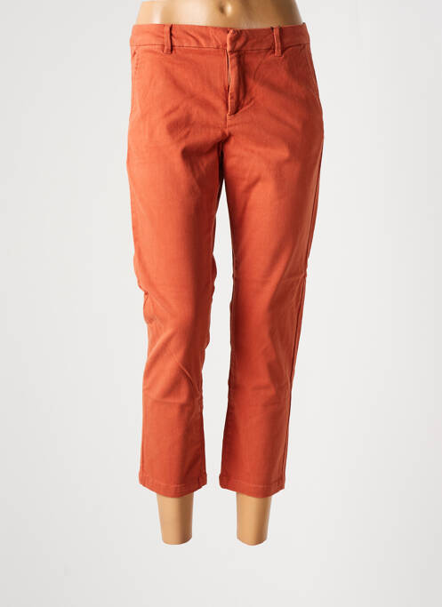 Pantalon 7/8 orange VERO MODA pour femme