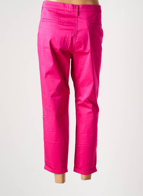 Pantalon 7/8 rose LCDN pour femme