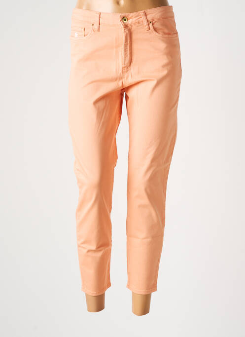 Pantalon slim orange LCDN pour femme