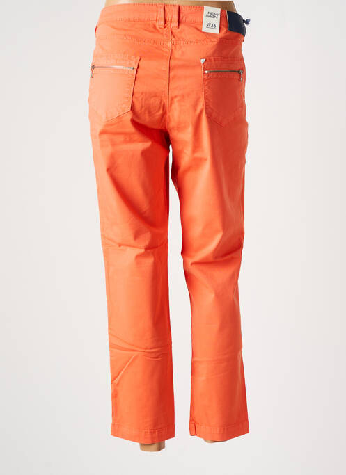 Pantalon slim orange NEW MAN pour femme