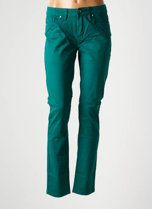 Pantalon slim vert JENSEN pour femme