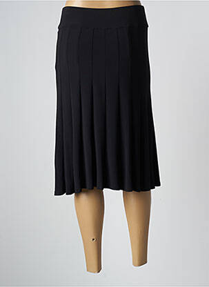 Jupe mi-longue stretch noir JOSEPH RIBKOFF femme