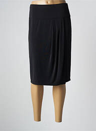Jupe mi-longue stretch noir FUEGO WOMAN femme
