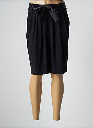 Jupe mi-longue stretch noir JOSEPH RIBKOFF femme